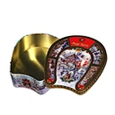 winter theme tin box